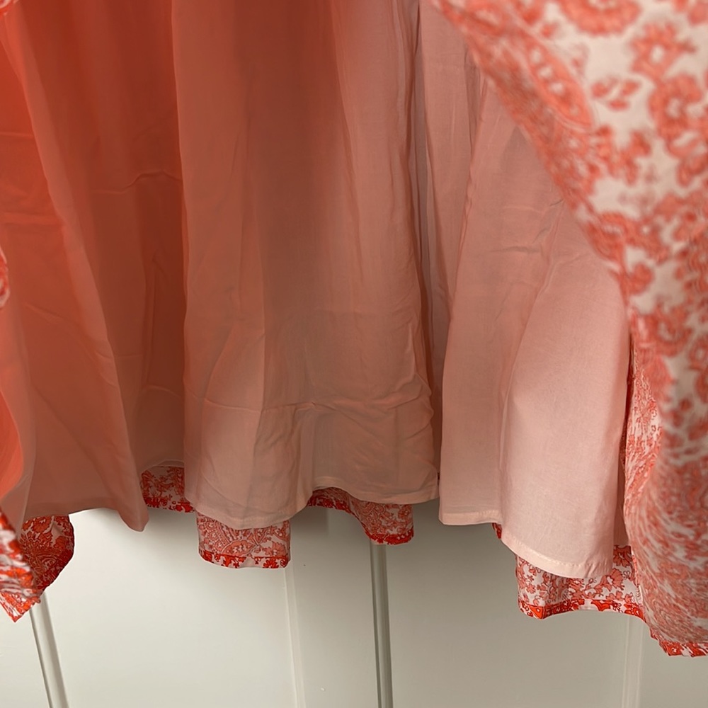 J.Crew Tall ruffle-collar mini dress in cotton poplin floral bouquet BP870 - Picture 10 of 12